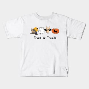 Halloween Chis - Smooth Coat Chihuahuas - Halloween Chihuahua Tee Kids T-Shirt